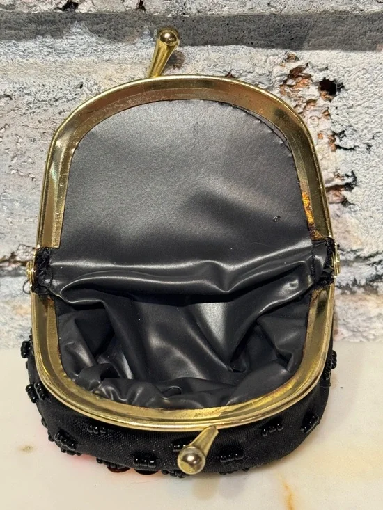 Vintage Sequin Mini Beaded Coin Purse - Picture 5 of 6